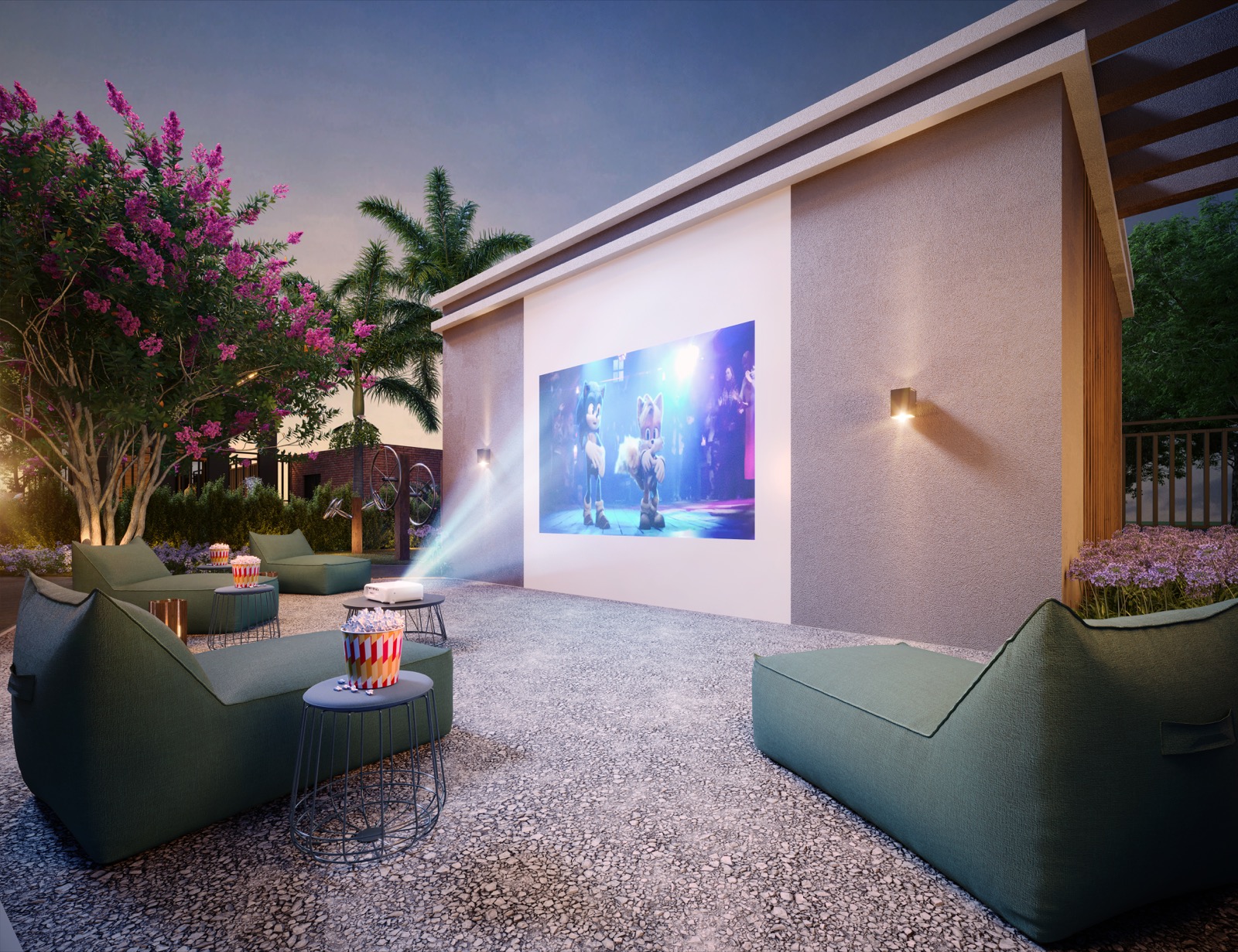 Outdoor cinema